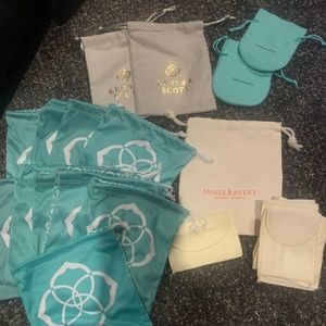 Tiffany, Kendra & James Avery Dust Bags